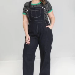Buy 😀 HELL BUNNY ELLY MAY DENIM DUNGAREE NAVY Shop Sour+Plus ⌛ 12 HELL BUNNY ELLY MAY DENIM DUNGAREE NAVY Shop Sour+Plus