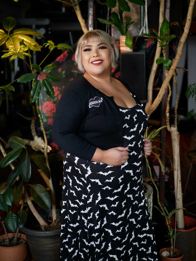 Best Sale ๐ฅ SOURPUSS LUNA BATS MAXI ๐ DRESS BLACK/WHITE ๐ 4 SOURPUSS LUNA BATS MAXI DRESS BLACK/WHITE