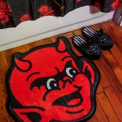 SOURPUSS HOT STUFF BATH MAT Haunted Homewares