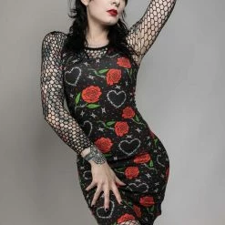 What's New SOURPUSS BARBED WIRE LOVE TANK DRESS