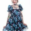 SOURPUSS DEAD SEA CREAM PUFF DRESS