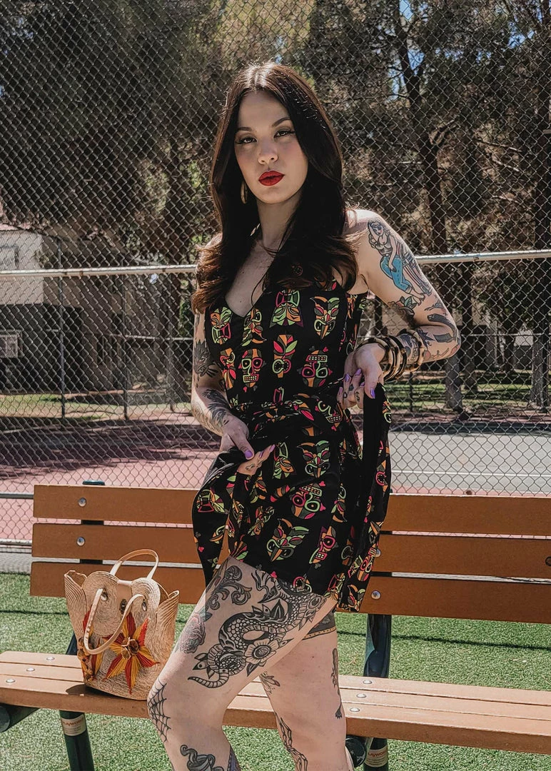 Best Sale ๐ SOURPUSS TINY TIKI SARONG PLAYSUIT What's New โ๏ธ 5 SOURPUSS TINY TIKI SARONG PLAYSUIT What's New