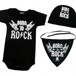 SIX BUNNIES 3 PIECE GIFT SET BORN TO ROCK Lifestyle