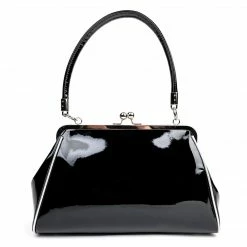 Shop Sourpuss SOURPUSS NOKTURNAL BAT SILVER KISSLOCK PURSE