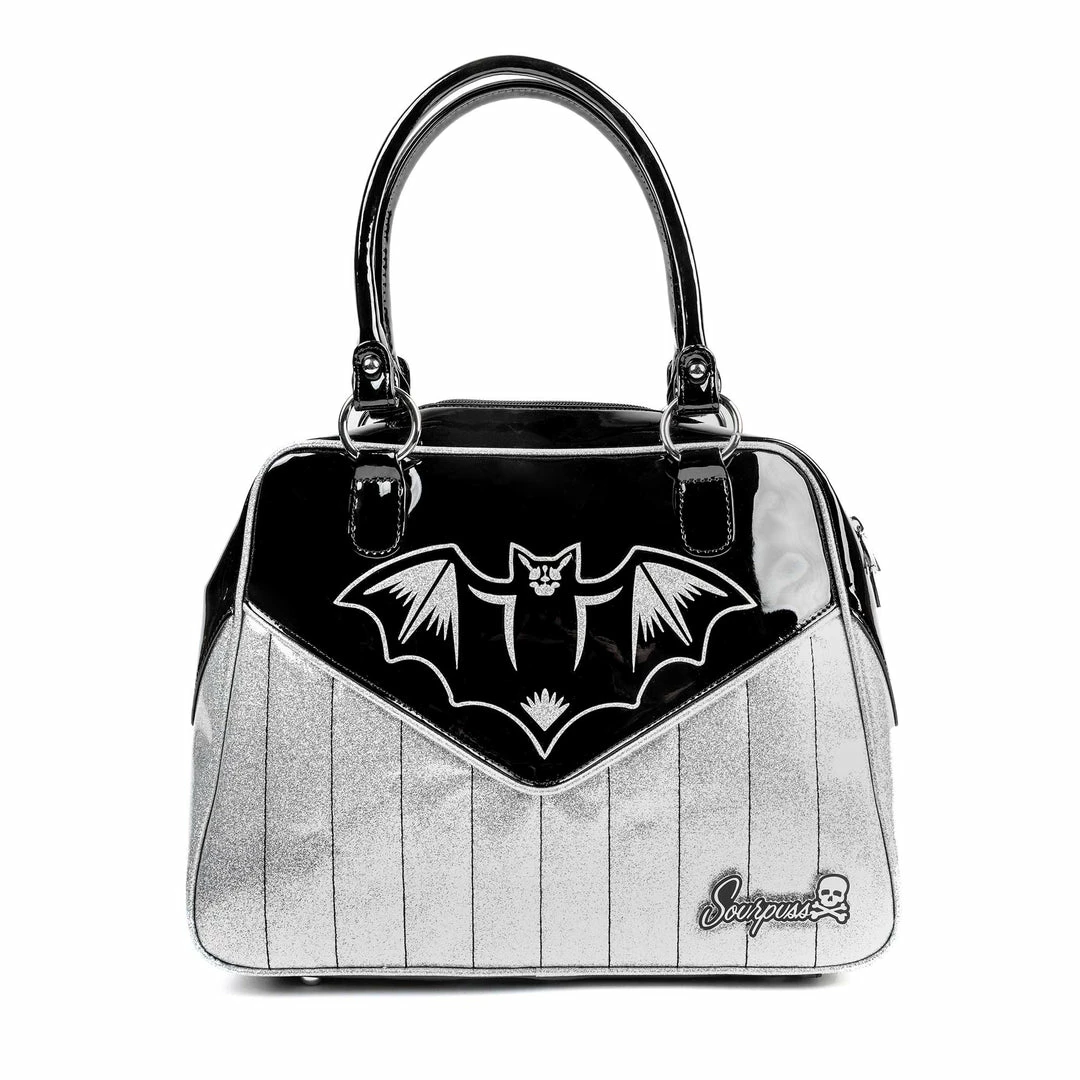 Cheapest ⌛ SOURPUSS NOKTURNAL BAT SILVER BOWLER Shop Sourpuss 🛒 6 SOURPUSS NOKTURNAL BAT SILVER BOWLER Shop Sourpuss