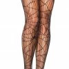 None DISTRESSED NET STOCKINGS