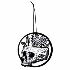 What's New SOURPUSS FLORAL SKULL AIR FRESHENER