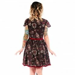 What's New SOURPUSS CAT LADY LYDIA DRESS