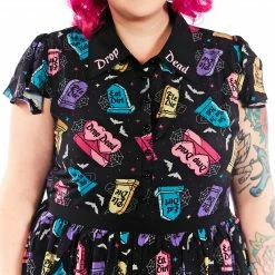 SOURPUSS RUDE TOMBS LYDIA DRESS