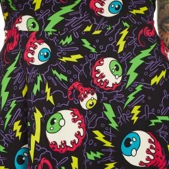 Neon Dreams SOURPUSS ELECTRIC EYEBALLS SKATER DRESS