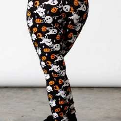 Shop Sour+Plus KILLSTAR HAUNTED PUMPKIN LOUNGE LEGGINGS