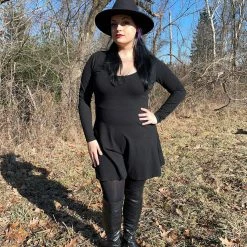 SOURPUSS SPIDERWEB CUTOUT DRESS