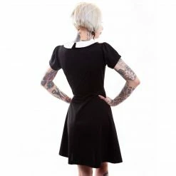 Shop Sour+Plus GHOUL TROUBLE ROUND COLLAR BATS DRESS