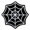 Haunted Homewares SOURPUSS SPIDERWEB DESSERT PLATE