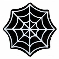 Haunted Homewares SOURPUSS SPIDERWEB DESSERT PLATE