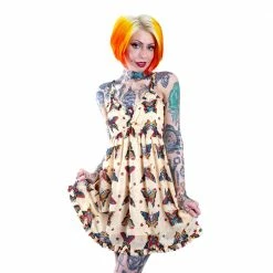 SOURPUSS BUTTERFLIES MIA DRESS