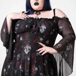 What's New KILLSTAR MYSTIC MEADOW MESH MAXI DRESS
