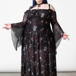 What's New KILLSTAR MYSTIC MEADOW MESH MAXI DRESS