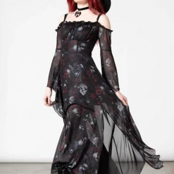 What's New KILLSTAR MYSTIC MEADOW MESH MAXI DRESS