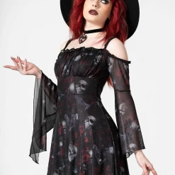 What's New KILLSTAR MYSTIC MEADOW MESH MAXI DRESS