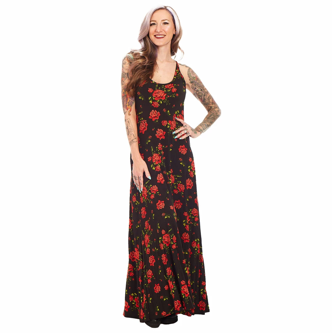 New 😀 Shop Sour+Plus SOURPUSS ROSE GARDEN MAXI 👗 DRESS 👏 4 Shop Sour+Plus SOURPUSS ROSE GARDEN MAXI DRESS