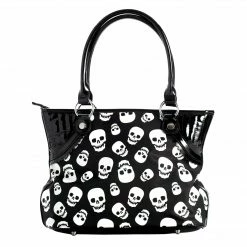 SOURPUSS LUST FOR SKULLS SHOULDER BAG