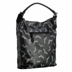 Shop Sourpuss SOURPUSS LUNA BATS HOBO PURSE