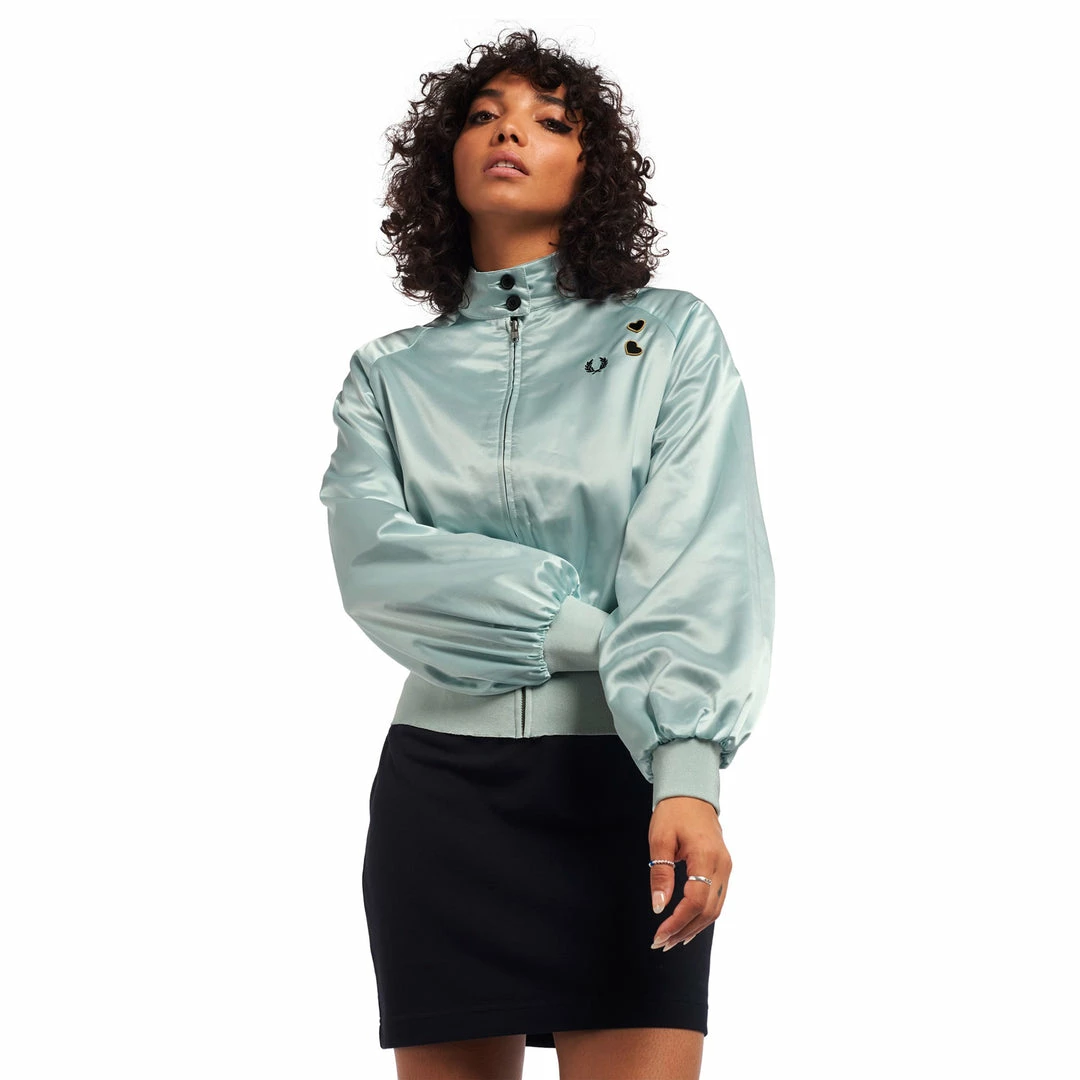 Best deal ๐งจ What's New FRED PERRY SATIN HARRINGTON JACKET STARLIGHT ๐ 3 What's New FRED PERRY SATIN HARRINGTON JACKET STARLIGHT