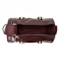 FRED PERRY CLASSIC BARREL BAG PORT/ECRU Accessories