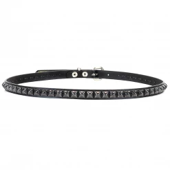 Funk Plus SINGLE ROW BLACK PYRAMID STUD BELT Shop Sour+Plus