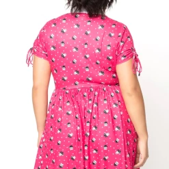 Shop Sour+Plus UNIQUE VINTAGE RETRO STYLE TEACUP CATS BRADY DRESS