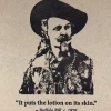 None GUTTERSNIPE PRESS BUFFALO BILL GREETING CARD Lifestyle