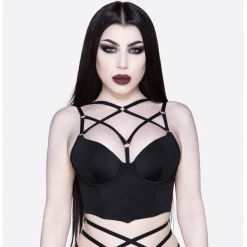 Shop Sour+Plus KILLSTAR CAGE EFFECT BRA