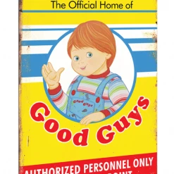 Homewares TRICK OR TREAT STUDIOS CHILD'S PLAY 2 PLAY PALS METAL SIGN