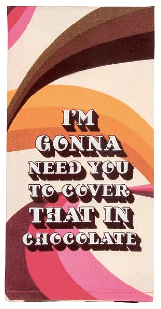 Deals π Blue Q Homewares COVER IN CHOCOLATE DISH TOWEL π 3 Blue Q Homewares COVER IN CHOCOLATE DISH TOWEL