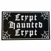 SOURPUSS CRYPT HAUNTED CRYPT DOORMAT