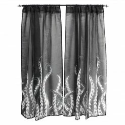 SOURPUSS TENTACLES WINDOW CURTAINS