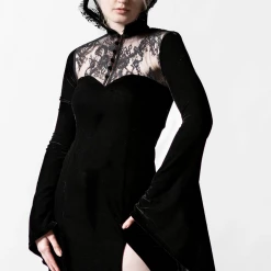 KILLSTAR DAWN MAXI DRESS BLACK