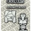 None I'm With The Band DESCENDENTS EVERYTHING SUCKS ENAMEL PIN SET