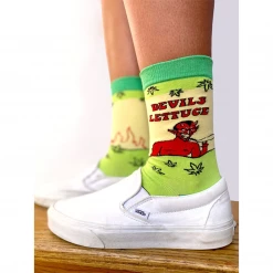 Best reviews of โ๏ธ Groovy Things Co. GROOVY THINGS CO DEVIL'S LETTUCE ๐ฉ WOMENS CREW ๐งฆ SOCKS โจ 6 Groovy Things Co. GROOVY THINGS CO DEVIL'S LETTUCE WOMENS CREW SOCKS