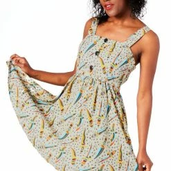 Buy 🎉 SOURPUSS DAGGERS GAUZY 👗 DRESS 🥰 9 SOURPUSS DAGGERS GAUZY DRESS