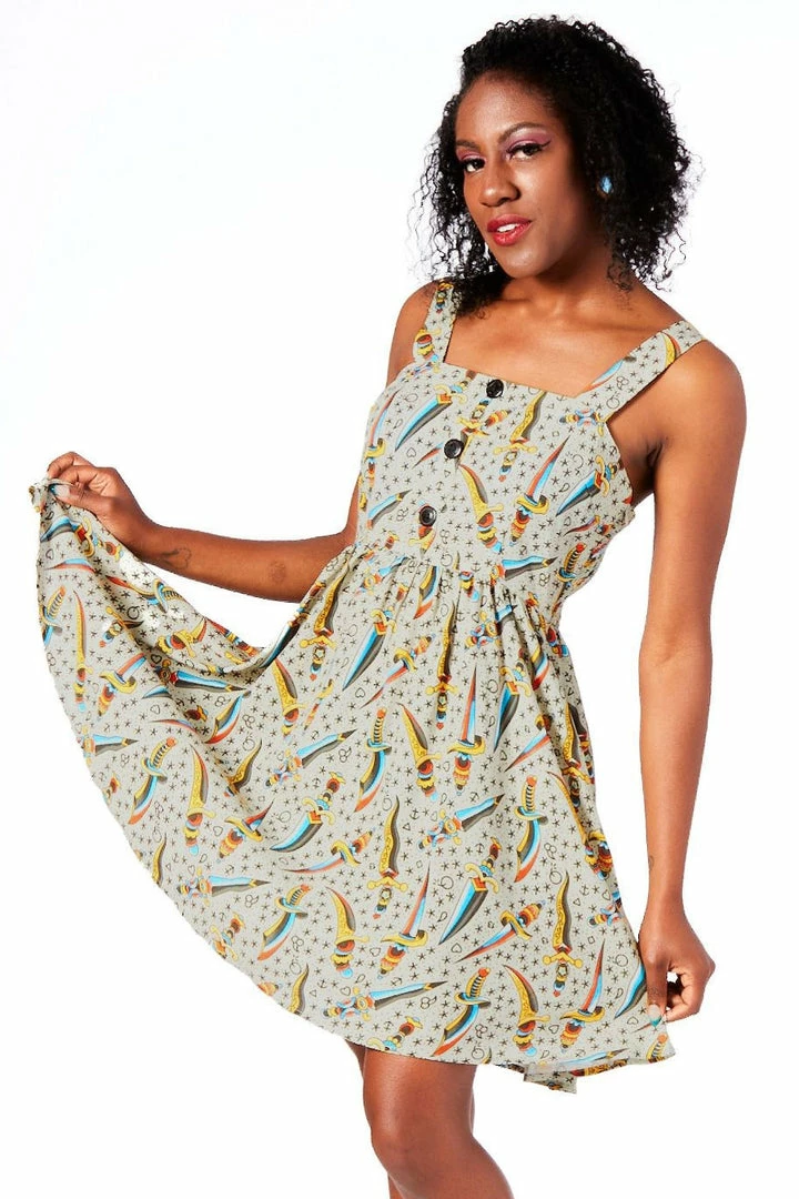 Buy 🎉 SOURPUSS DAGGERS GAUZY 👗 DRESS 🥰 5 SOURPUSS DAGGERS GAUZY DRESS