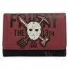 LOUNGEFLY FRIDAY THE 13TH JASON MASK TRIFOLD WALLET
