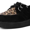 T.U.K. VIVA II LOW CREEPER BLACK/LEO
