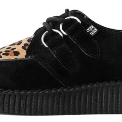 T.U.K. VIVA II LOW CREEPER BLACK/LEO