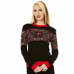 SOURPUSS FRIDAY THE 13TH SWEATER
