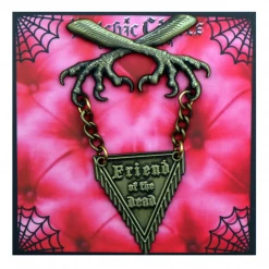 Accessories PSYCHIC CIRCLE ODDITIES FRIEND OF THE DEAD MEDAL PIN
