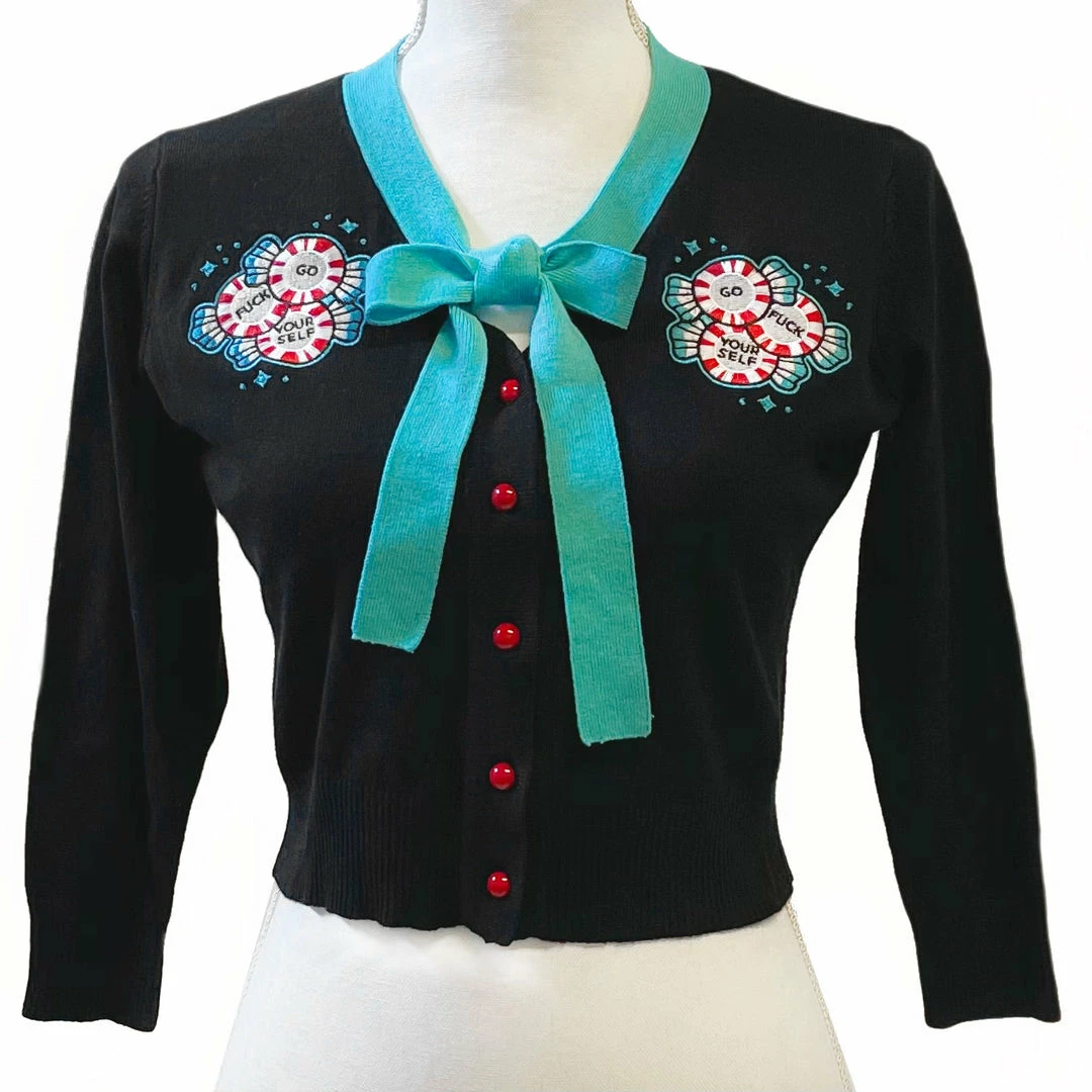 Cheapest โ๏ธ SOURPUSS GFY CANDIES CARDIGAN Shop Sour+Plus ๐งจ 3 SOURPUSS GFY CANDIES CARDIGAN Shop Sour+Plus