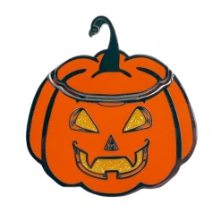 PSYCHIC CIRCLE ODDITIES HALLOWEEN FOREVER PUMPKIN ENAMEL PIN Accessories
