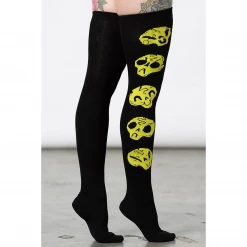 KILLSTAR HEADS UP LONG SOCKS Accessories